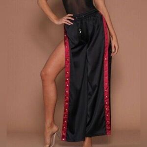 MESHKI Luxe Popper Pants Xs